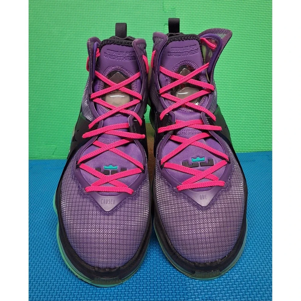 Nike Lebron 19 XIX Sneakers DJ Bron Wild Berry Shoes Us Size 10 Men's CZ0203-500